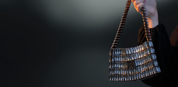 Handmade Crystal Clutch Bag